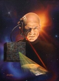 Star Trek Locutus painting image