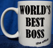 The Office World's Best Boss mug image