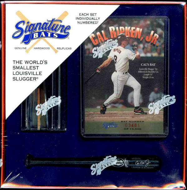 Mickey Mantle Limited Edition Signature Bats Set with Mini Louisville  Slugger Player Model Bat & Trading Card (Sealed)