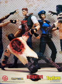Resident Evil toys poster image