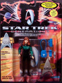 Star Trek Dr. Crusher action figure image